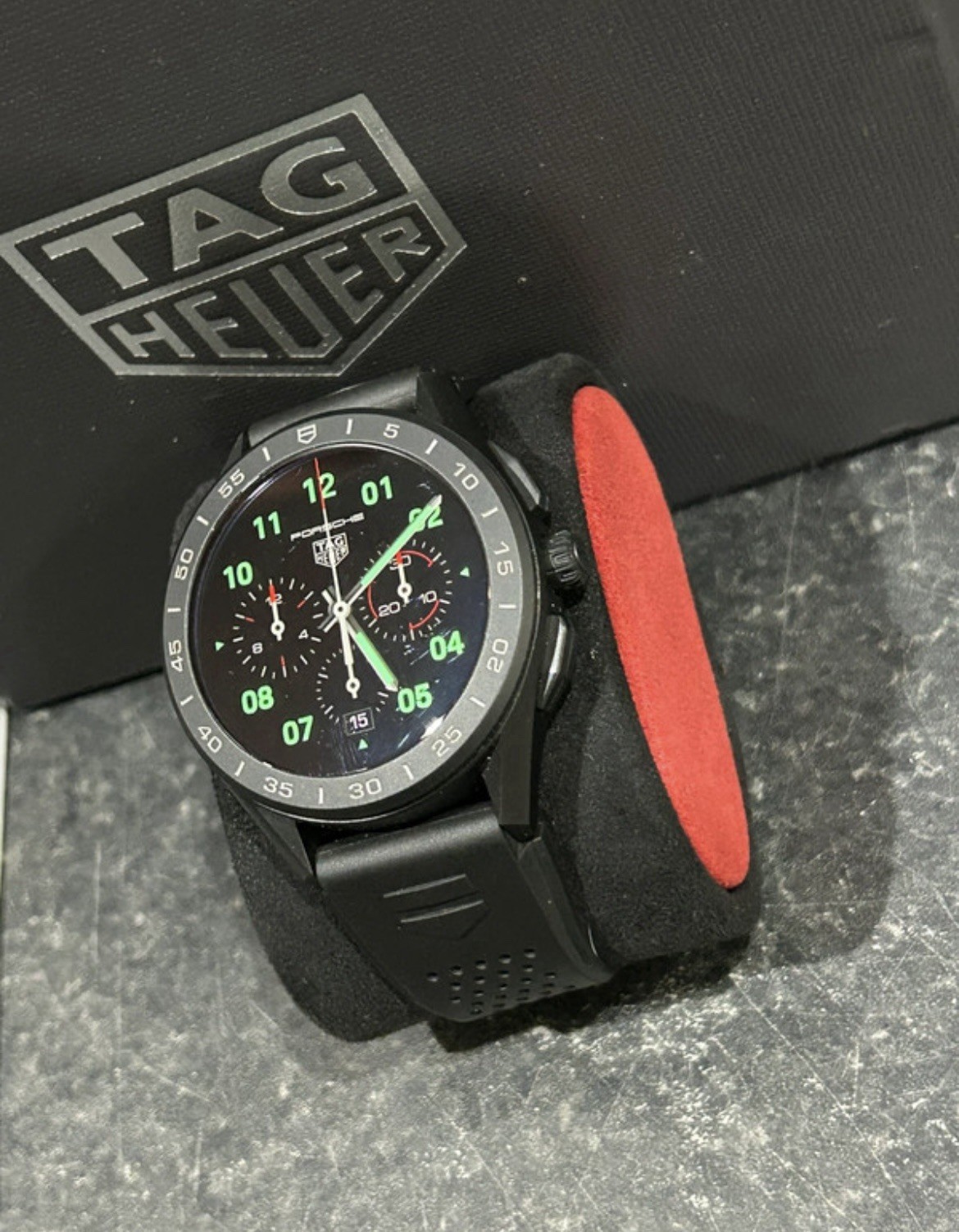 TAG Heuer Connected Men's Black Watch - SBG8A80