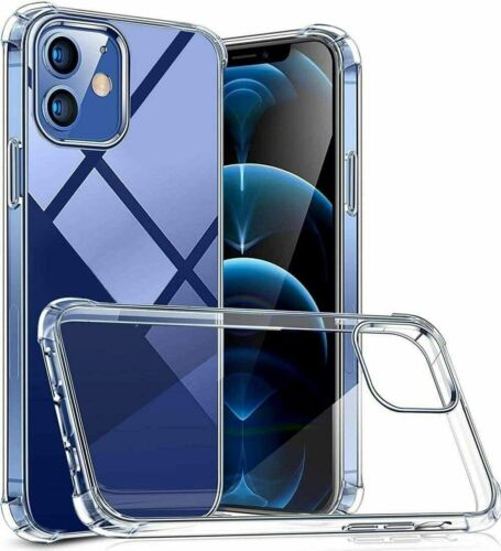 Funda Iphone X 11 12 13 14 15 16 Pro Max Transparente TPU Antigolpes Reforzada - Imagen 16 de 33