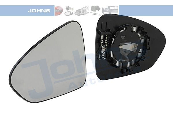 Johns 30 33 37-81 Spiegelglas, AußEnspiegel FüR Fiat-image