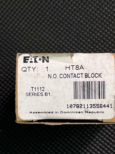 EATON HT8A CONTACT BLOCK SER.B1 NEW - Picture 1 of 7
