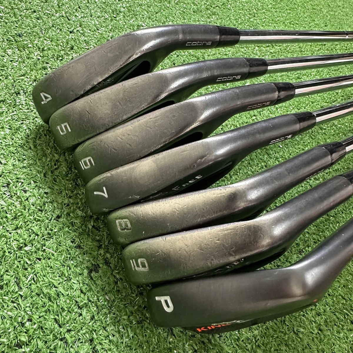 Cobra King Forged CB/MB Black 4-PW Combo Iron Set Dynamic Cobra King Forged CB/MB Black 4-PW Combo Iron Set Dynamic