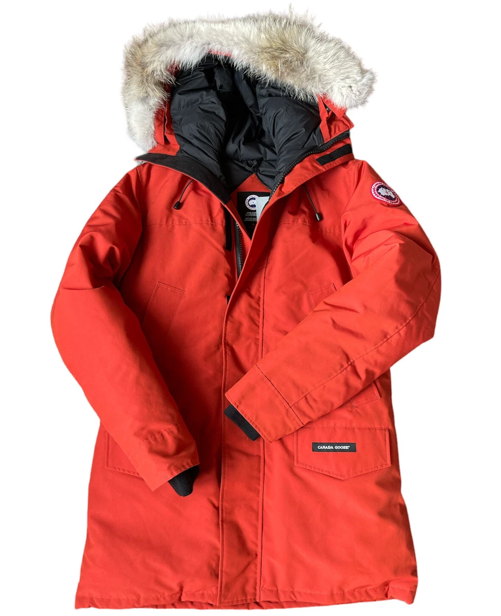 Canada goose langford clearance parka red jasper