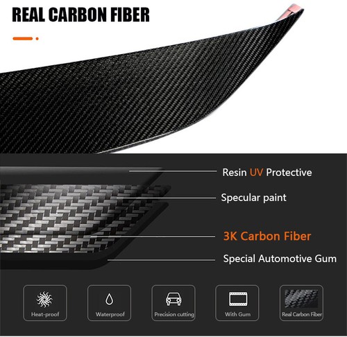 FOR 22-25 BMW G42 2 SERIES M240i G87 M2 REAL Carbon Rear Trunk Spoiler Wing Lip - Picture 3 of 13