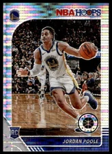 2019-20 Hoops Premium Stock #223 Jordan Poole BASKETBALL Golden State Warriors
