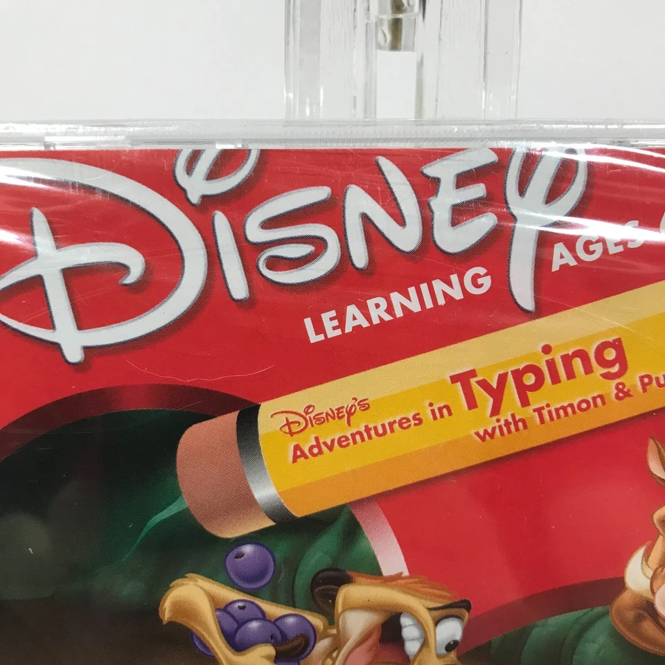 Disney's Learning Adventures in Typing With Timon & Pumbaa Ages 6+ Mac/WIN 1999 - Image 4 of 4