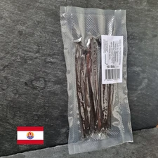 10 (20G) Vanilla Tahiti Tahitensis 12-14 Cm Vanilla Pods Floral
