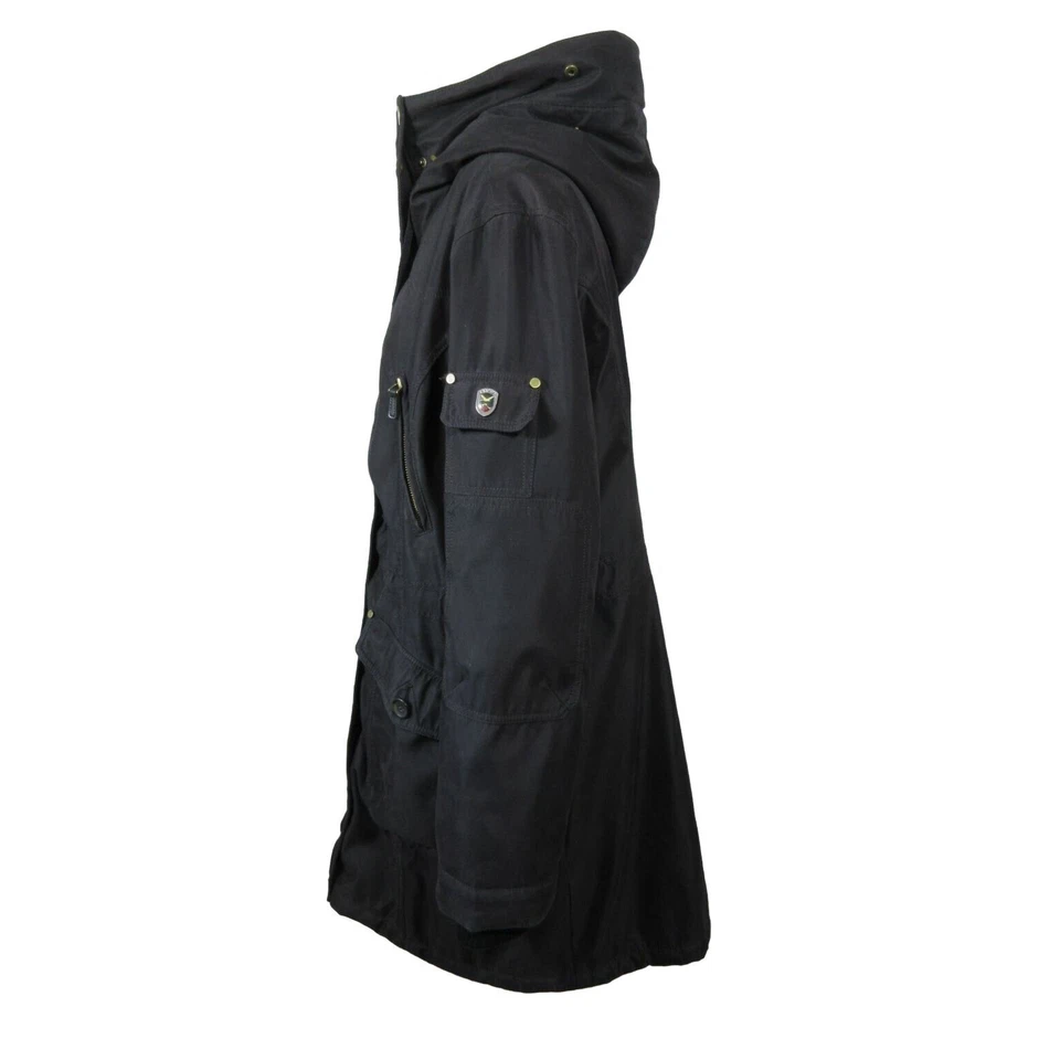 1 Madison Expedition Mujer Cremallera Completa Imitación Piel Capucha Parka Invierno Chaqueta XL Foto 2 de 4