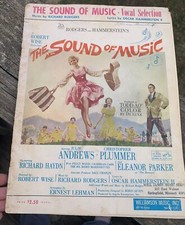 1959 Vocal Selections, The Sound Of Music. Sheet Music.