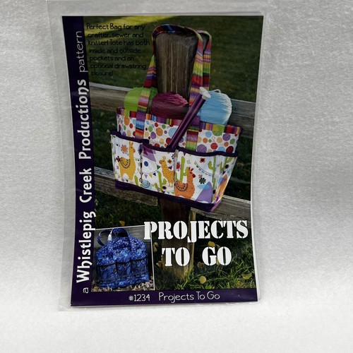 Craft Bag Pattern with Pockets Whistlepig Creek No. 1234 Projects To Go ...