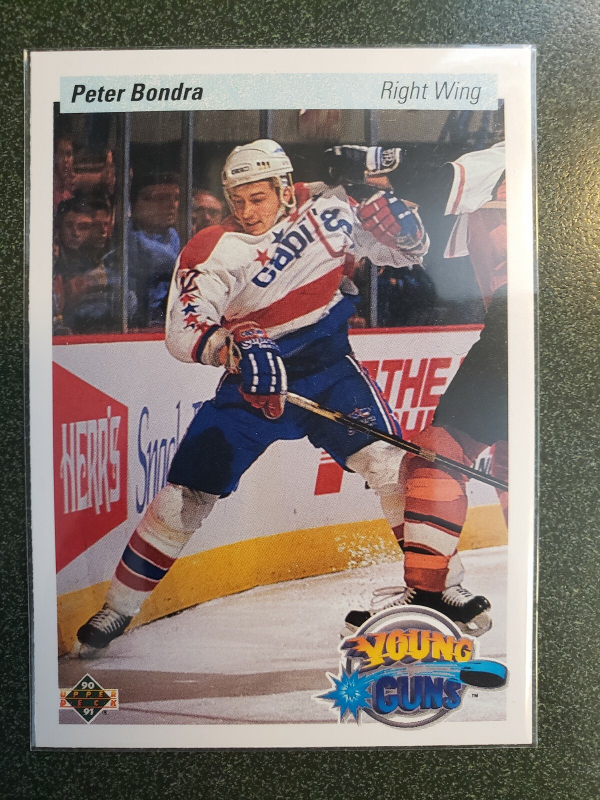 1990-91 Peter Bondra Young Guns Upper Deck Mint!