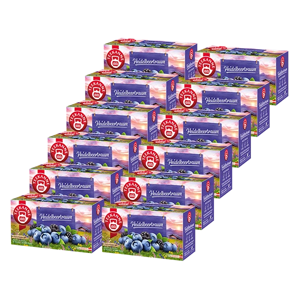 Teekanne Heidelbeertraum, 12er Pack - Bild 1 von 1
