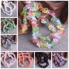 1 Strand 15inch Freeform Natural Stone Rock Chips Beads For Jewelry Making DIY