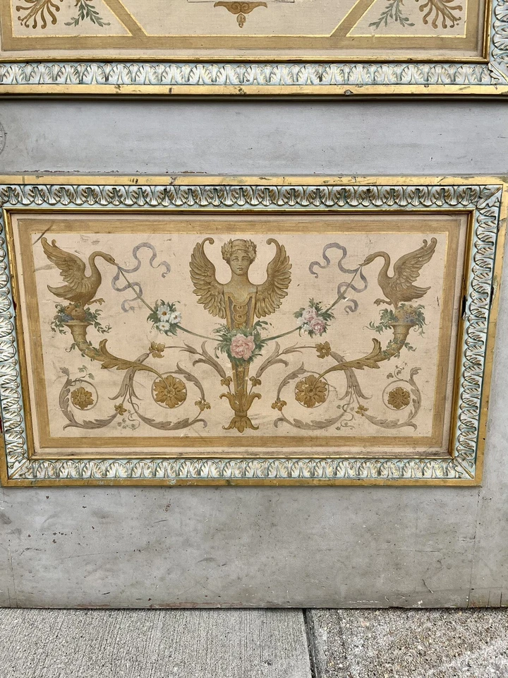 Pintura clásica reutilizable decoración del hogar puerta salvamento mansión restauración arquitectónica Foto 4 de 4