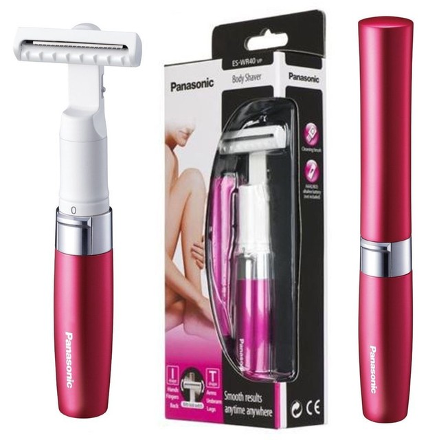 Panasonic Womens Mobile Body Wet Dry Precision Bikini Leg Hair Trimmer