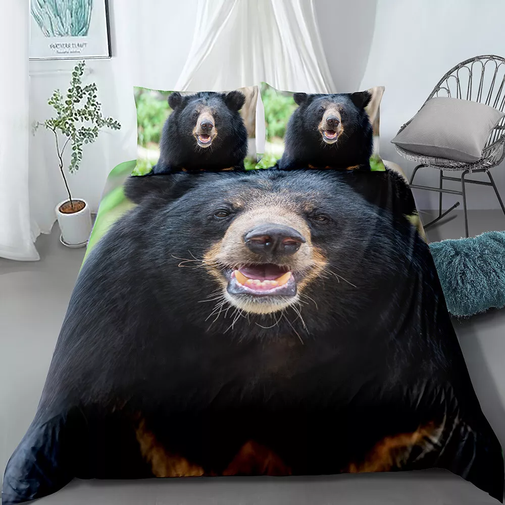 Black bear cheap pillow