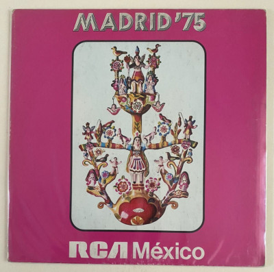 MADRID ´75, FEAT, MARCO ANTONIO  MUÑIZ, JOSE JOSE,  1975 MEXICAN LP, GATEFOLD
