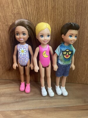 Mattel Barbie Barbie Club Chelsea Swimming Doll Mattel Barbie