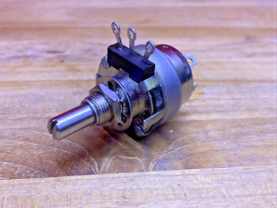 100K  Clarostat Rotary Linear Potentiometer with SPST Switch Made in USA