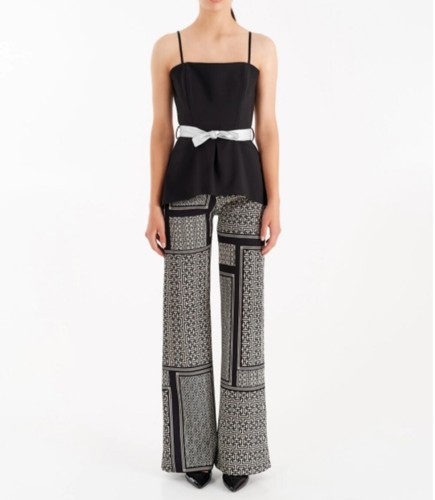 Tuta Donna RINASCIMENTO Abito Elegante Motivo Greca Jumpsuit Cerimonia  32432 | eBay