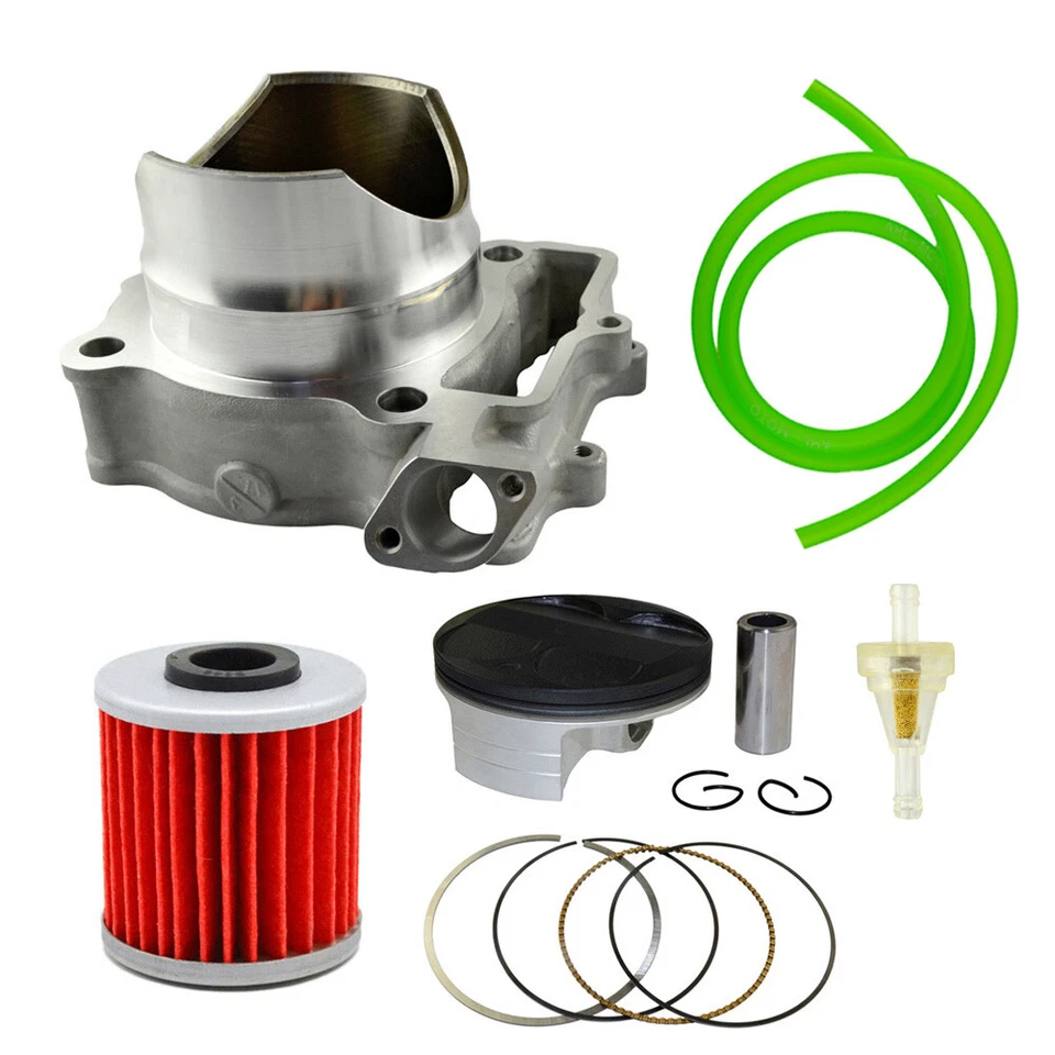 ENVÍO GRATUITO para Kawasaki KX250F 04-08 Kit de juntas de extremo superior de anillos de pistón de cilindro Foto 3 de 4