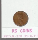 1941S 1942S 1943S 1944S 1945S ~ 5 coin LINCOLN PENNY SET  / all grade VERY FINE