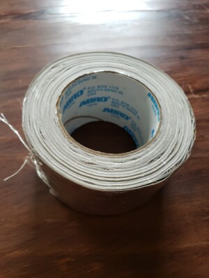 ABRO 3'' x 40 yards General purpose foil Tape seals HVAC ducts