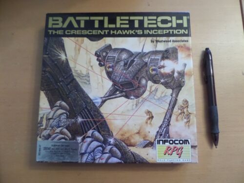 BATTLETECH THE CRESCENT HAWK'S INCEPTION PC-Box & Handbuch + riesiges Poster