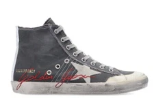NW GOLDEN GOOSE sneakers High Top GREY ‘FRANCY PENSTAR CLASSIC’ GWF00114 F002584