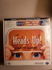 Heads Up! Party Game 3rd Edition. New with little box damage 