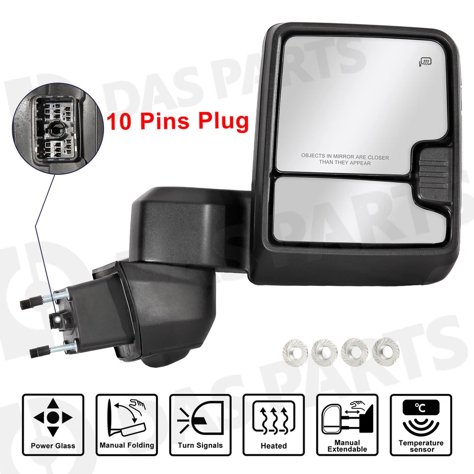 Tow Mirrors Temp Sensor For 19-24 Chevy Silverado GMC Sierra 2500HD 3500HD Pair - Image 3 of 4