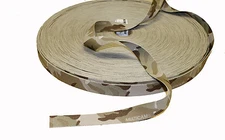 Double Sided Crye Multicam ARID Camouflage Military Spec 25mm / 1" Webbing