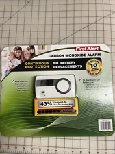 First Alert Carbon Monoxide Alarm Digital Display 10 YR Alarm Batt Life 832151