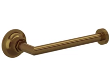 Rohl MBG4FB Michael Berman Graceline Wall Mounted Towel Ring in FRENCH BRASS