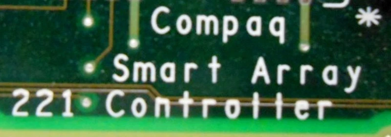 COMPAQ PCI OPTIONS CARD, 400546-001, 010215, SMART ARRAY 221 CONTROLLER - Image 3 of 4
