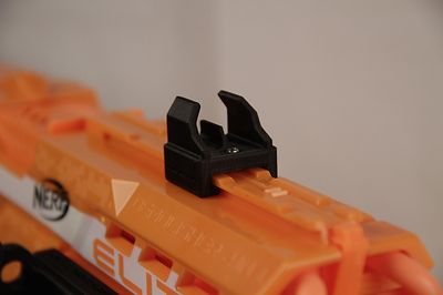 3D Printed -- Nerf Trans Front Sight for Nerf Dart Gun Blaster