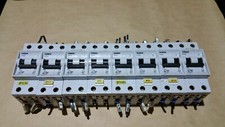 LOT OF 7 SIEMENS 5SX2 3 - C4/  4- CO.5 2 POLE CIRCUIT BREAKERS USED  