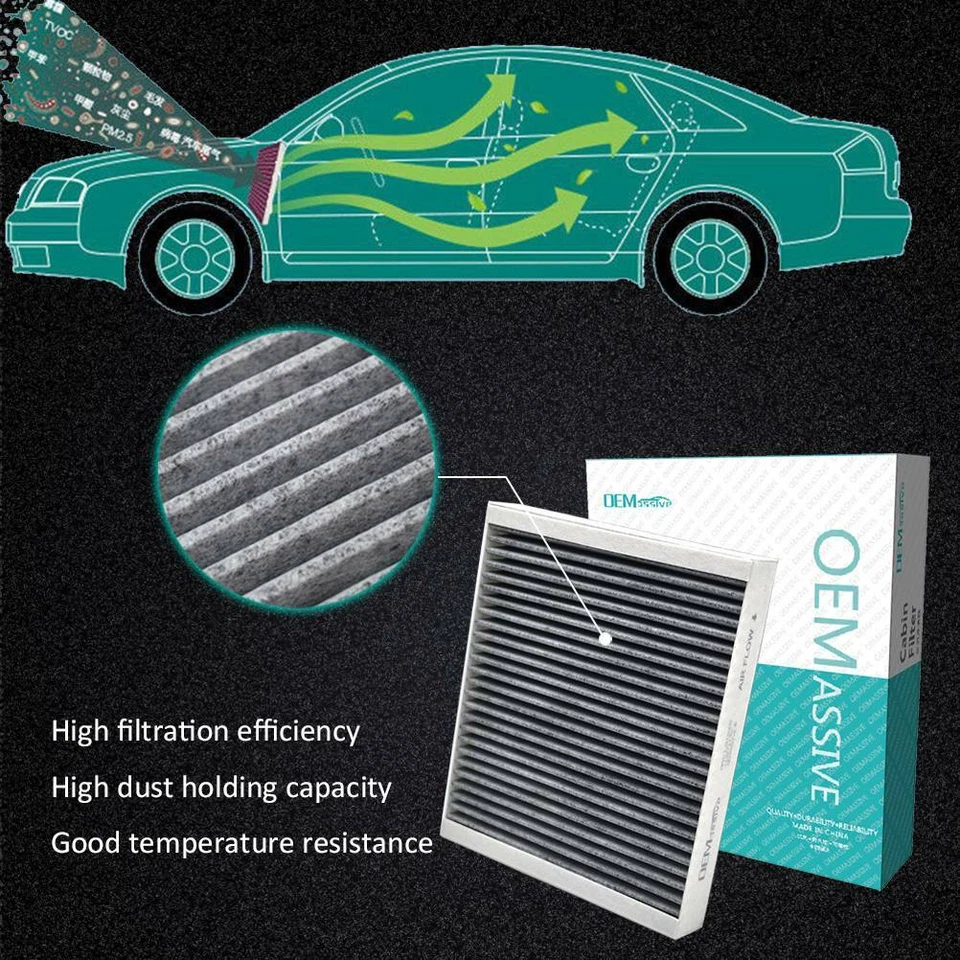 Pollen Cabin Air Conditioning Filter For Holden Barina Cruze Malibu 13271190 - image 3 of 4