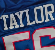 LT Big bBlue Number 56 Jersey Men's Medium Get At Em Like Crazed Dogs! X