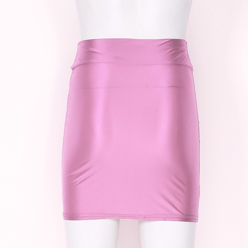 Frauen Rock Dehnbar Kostüm Nylon Kleid Elastischer Bund Clubwear Sexy Dessous - Picture 37 of 113