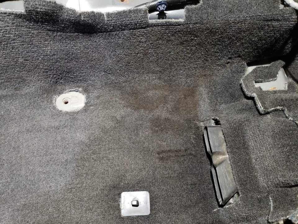 Conjunto de alfombra de piso trasero Honda Accord EX-L 2008-2012 negro OEM 83302-TE0-A01ZA Foto 4 de 4