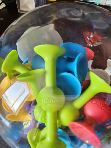 SQUIGZ 50 Count Deluxe Suction Building Toys Construction Imaginary Play - Picture 14 of 18