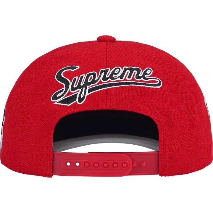 Supreme World Famous S Logo 6-Panel (SS26) Red Brand New In Hand