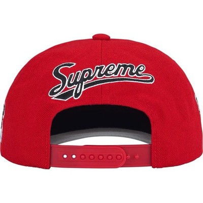 Supreme World Famous S Logo 6-Panel (SS26) Red Brand New In Hand