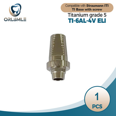 Ti-base Abutment CAD/CAM fit to Straumann ITI platform RN Tissue level