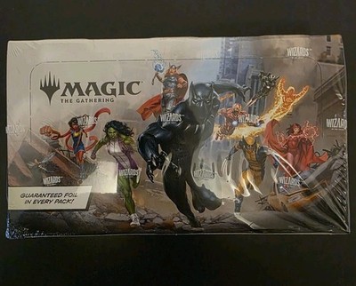 Magic: The Gathering - Marvel Super Heroes Play Booster Box Sealed