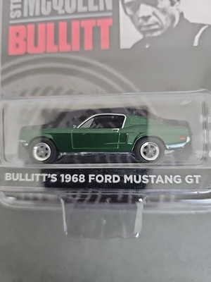 Greenlight Steve McQueen Bullitt 1968 Ford Mustang GT Green