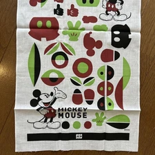 Mickey Mouse Tenugui Novelty JCB 89cm x 33.5cm Used
