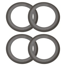 4pcs 68mm OD 48mm ID 0.8mm Thickness Air Compressor Piston Ring, Silver