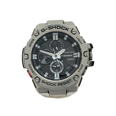 Gebrauchte Casio GST-B100D-1AJF Gehäusegröße 5,7 × 5,2 cm Bandgröße 36 cm Uhr...