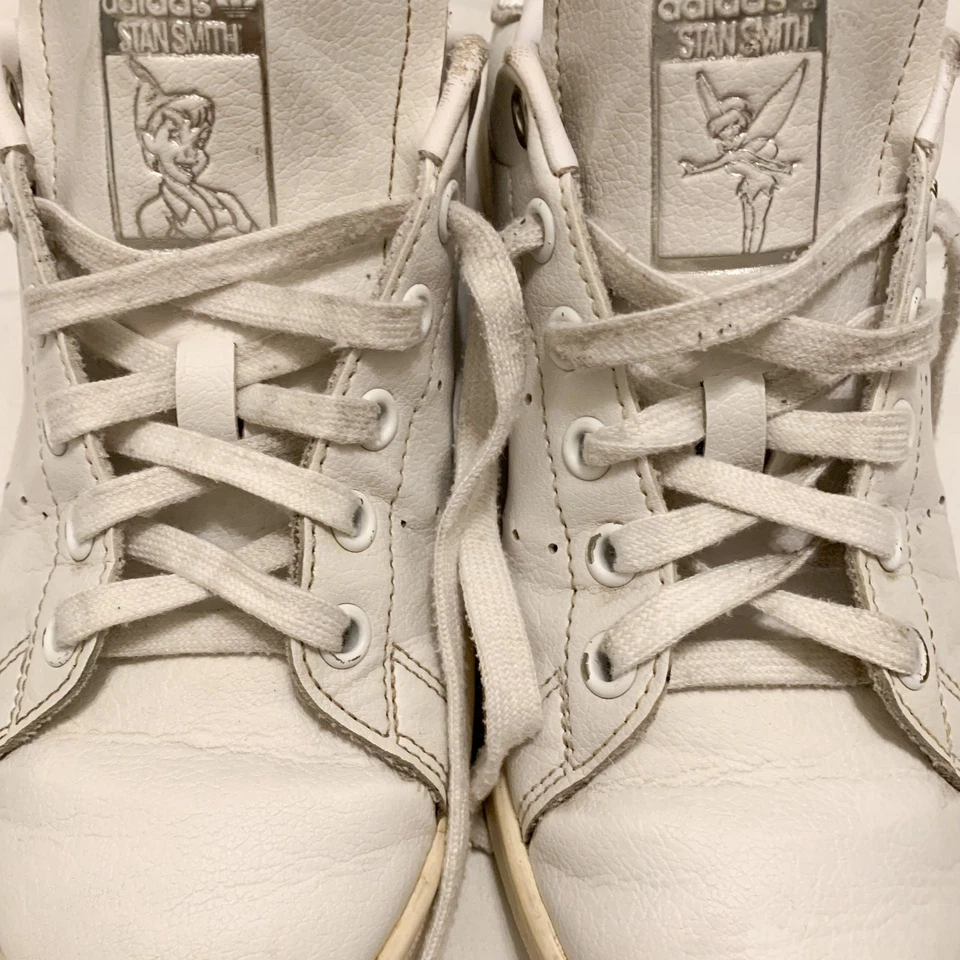 Adidas Stan Smith Collab Disney Tinker Bell Peter Pan Tenis Niños Grandes 5 Mujeres 6 Foto 3 de 4